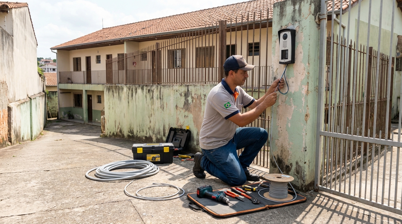 Instalação de Porteiro Eletrônico em Baeta Neves, São Bernardo do Campo‑SP