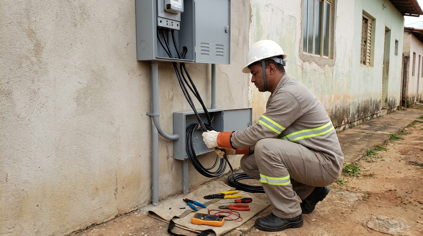 Regularização de Entrada de Energia no Centro, São Bernardo do Campo‑SP